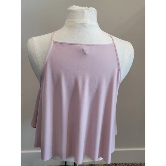 Express Flowy Tiered Tank Top Sleeveless Blouse Size Large - Picture 5 of 6